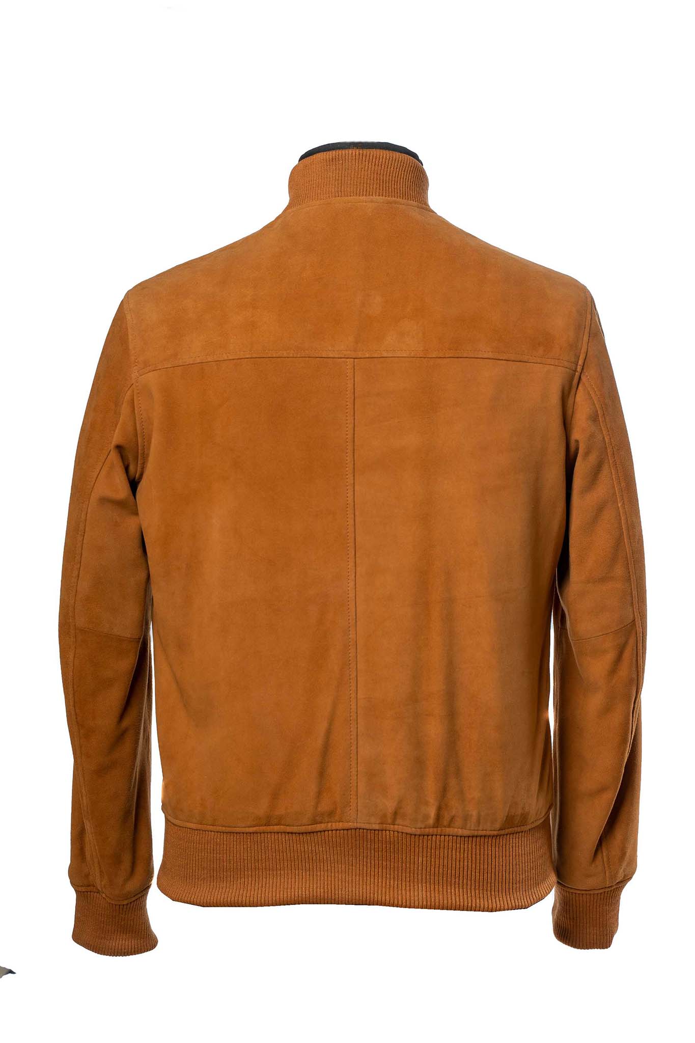 Banked Cognac Suede