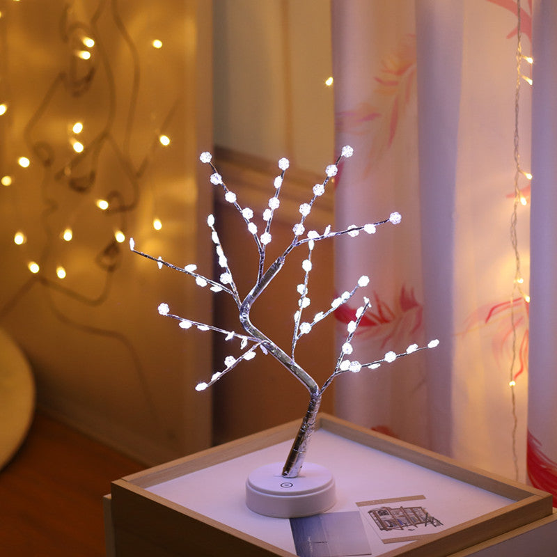 Tree Light Touch  Pearl Starry Night Light