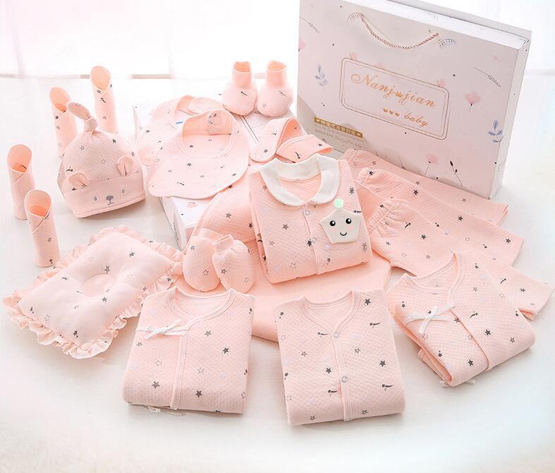 Newborn Baby Clothes Thin Suit Baby Gift Box