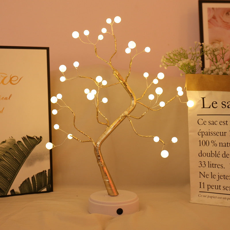 Tree Light Touch  Pearl Starry Night Light