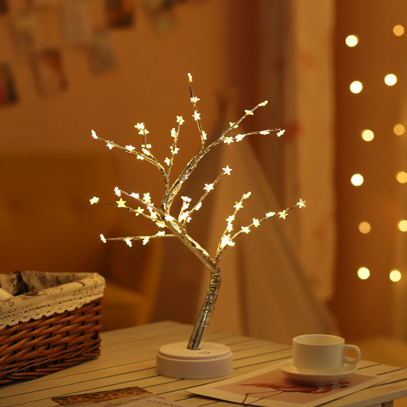 Tree Light Touch  Pearl Starry Night Light