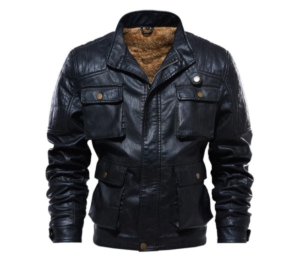 New men's leather clothing